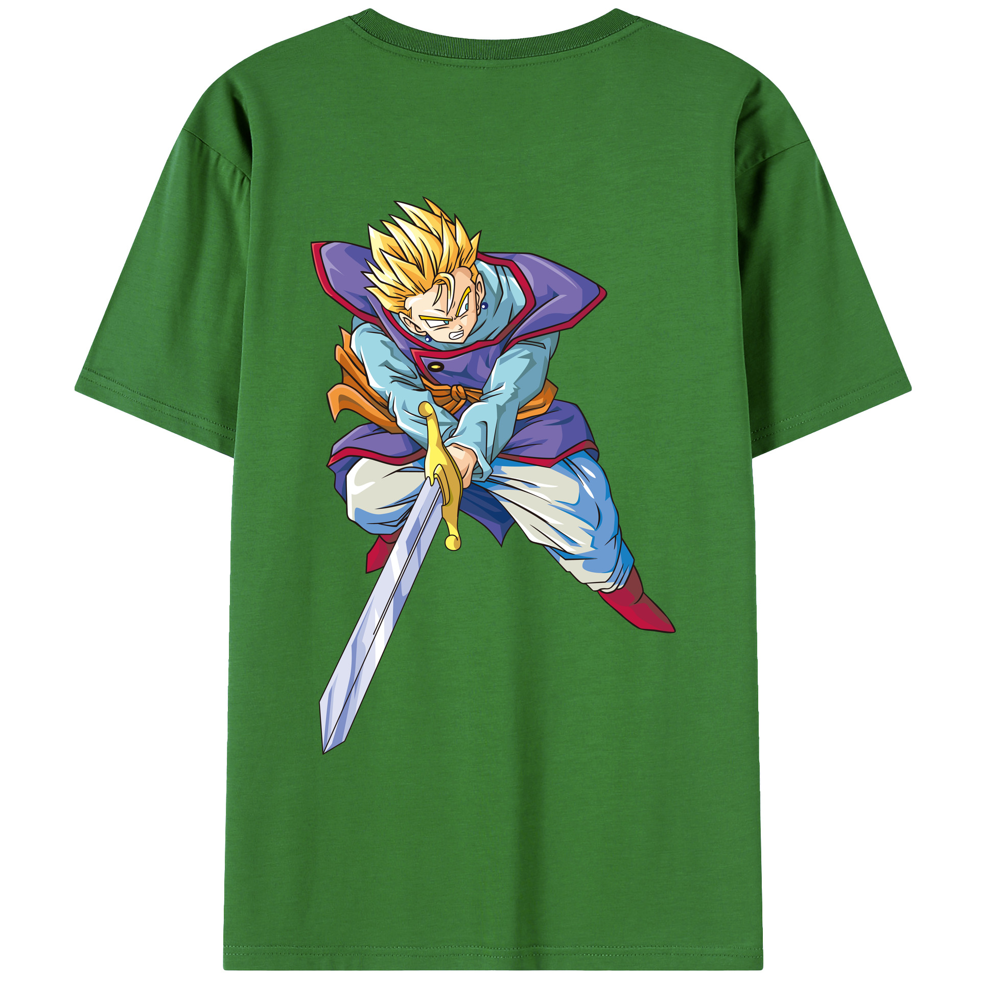 （画像用） ドラゴンボール DRAGON BALL レディース半袖Tシャツ(バックプリント)